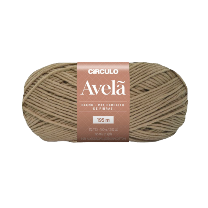 HILO AVELA CIRCULO 7825 MASCAVO